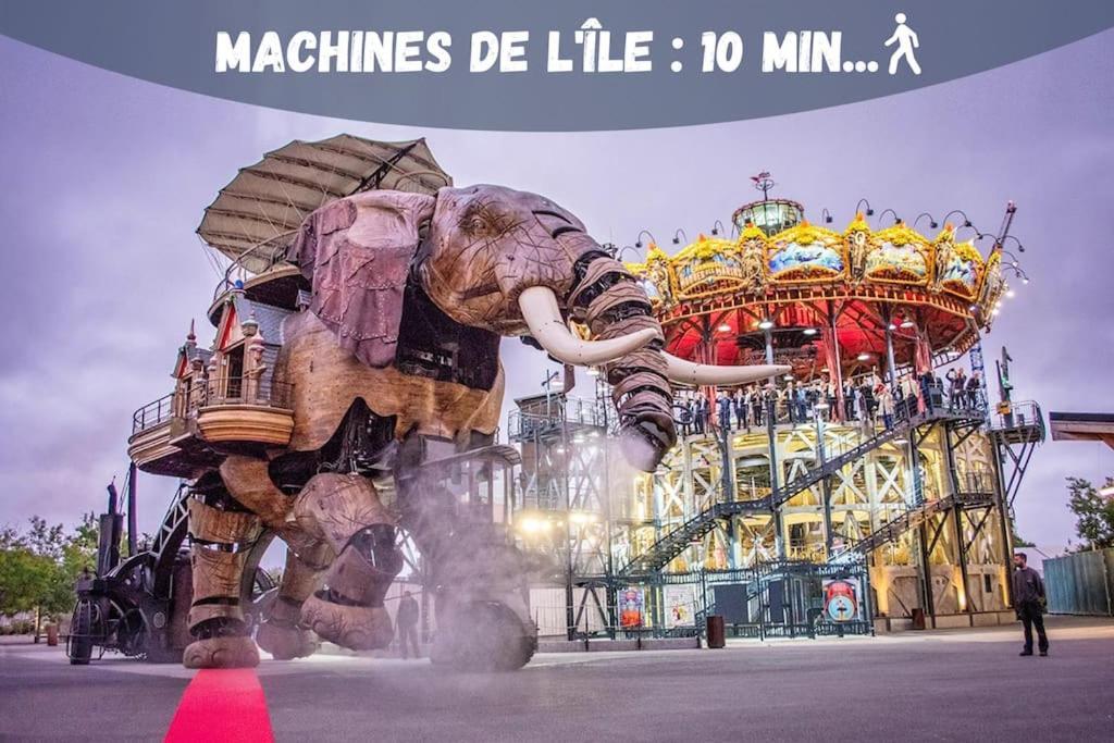 Machines De L'Ile - Fibre - Netflix - T2 La Tour Apartment Nantes Luaran gambar